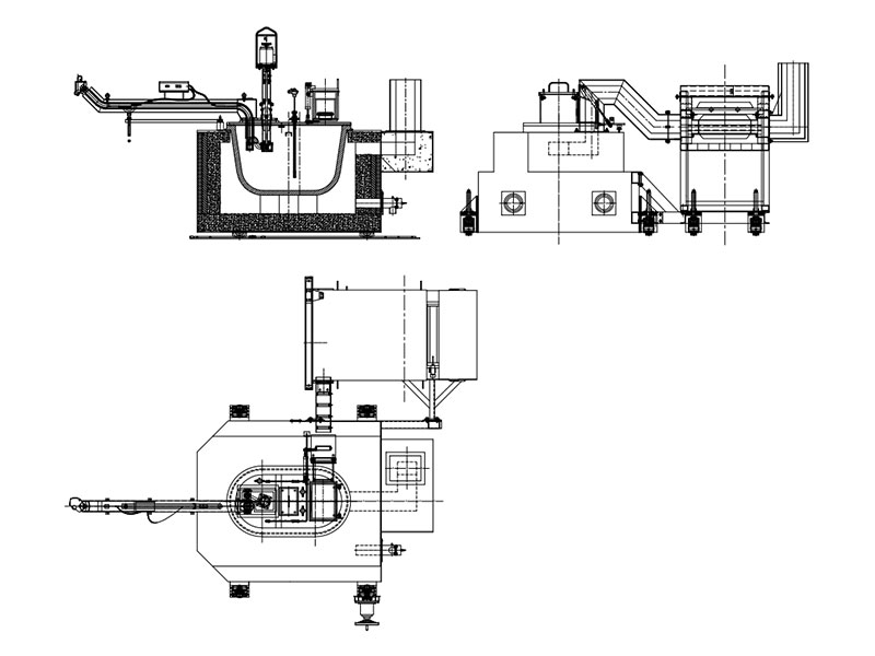 DMQ-M magnesium alloy gas furnace